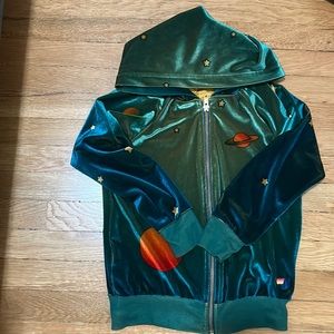 Kids Magic Velour Aviator Nation Hoodie